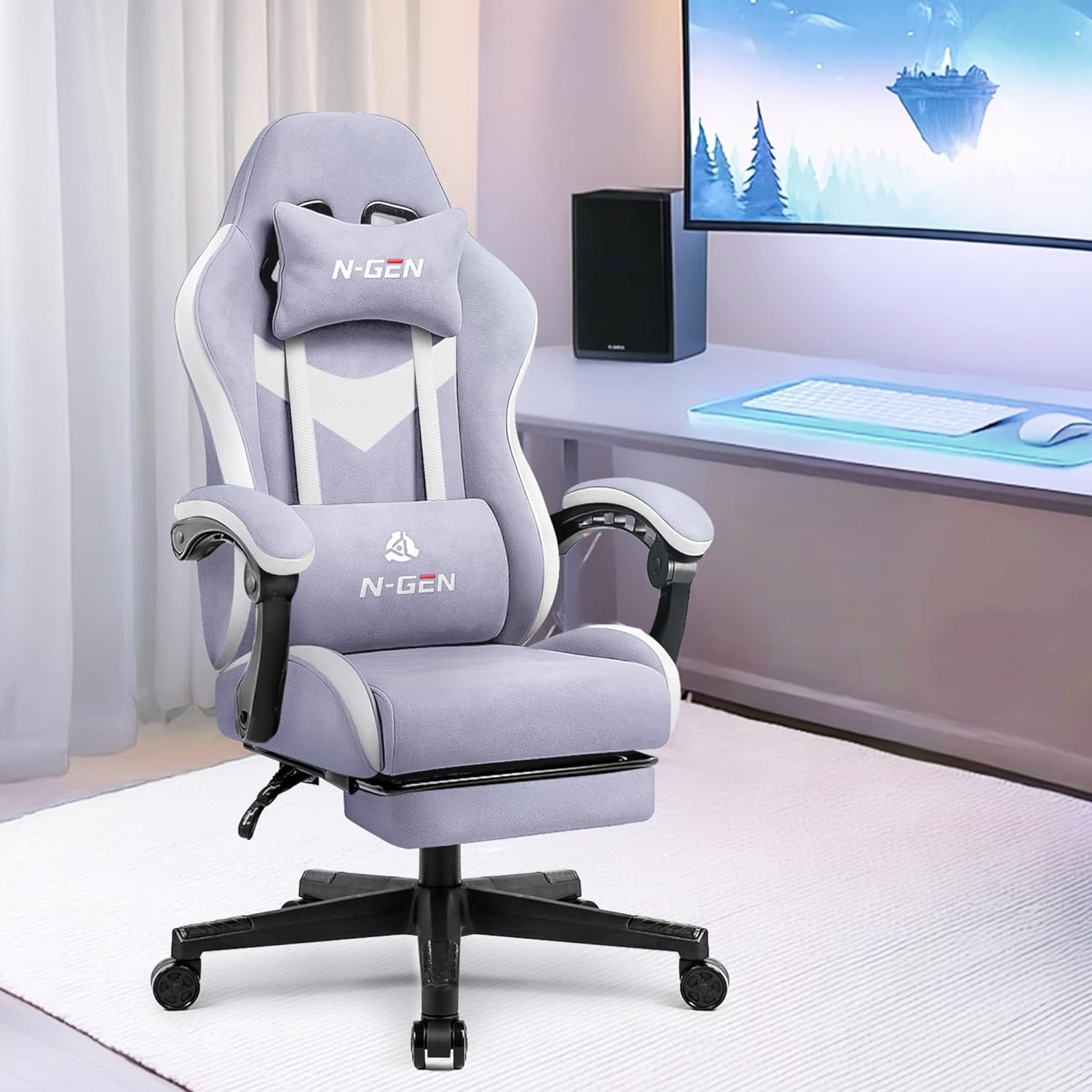 n gen gaming gaming chair video game computer office desk use ergonomic reclining n gen gaming gaming chair video game computer office desk use ergonomic reclining