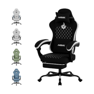 gaming chair with massage,ergonomic pc gaming chair computer chairs with footrest comfortable