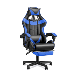 huracan gaming chair with footrest, ergonomic computer chair lumbar support, adjustable high