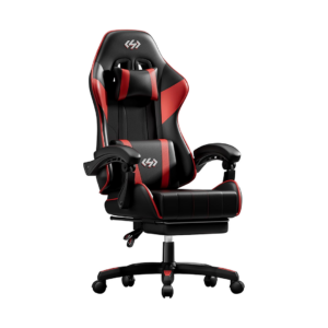 hldirect gaming chair, ergonomic computer office chair with lumbar support footrest headrest,