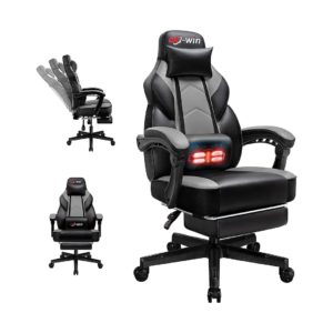 dl win gaming chairs for adults, computer chair with footrest and high back,